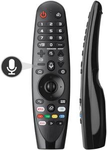 Newest Voice LG Magic Remote AKB75855501, Remote Control for All LG TV 2017-2022 Smart TV AN-MR20GA MR19BA MR18BA MR650A Replacement Magic Remote with Voice and Pointer Function
