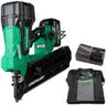 Metabo HPT 36V MultiVolt Cordless Forming Nailer, 3-1/2 Inch Duplex/Double Headed Fasteners, Power Tool with 2.5Ah Lithium Ion Battery, Drives 900 Nails per Charge, NR3675DD