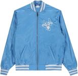 Disney Varsity Bomber Jackets for Women & Men, Stitch Blue, Small