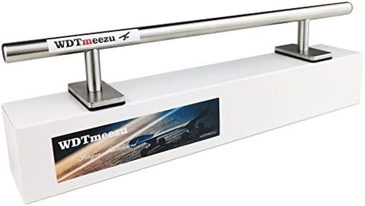 WDTMEEZU Fingerboard Round Rail Professional Prop for Finger Skateboard Made of Metal 10" Long