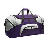 Colorblock Sport Duffel (BG99) -Purple/Gre -OSFA