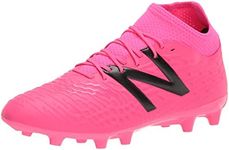 New Balance Men's Tekela V3+ Magique FG Soccer Shoe, Alpha Pink/Horizon, 7
