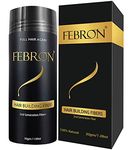 FEBRON Hair Fibers For Thinning Hair For Women & Men Hair Loss Concealer Hair Powder Volumizing Based 100% Undetectable & Natural - Bold Spots Filler (30 Gram, Light COOL Brown)