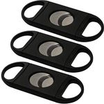 Prestige Import Group - Large 60 Ring Gauge Guillotine Cigar Cutter - 3 Pack