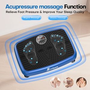 EvoSpark Dual Motor Vibration Plate – Full Body Fitness Machine