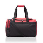 Jetstream Carry-On Travel Sports Duffle - Multipurpose Gym Bags (20 Inch, Red)