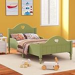 Twin Bed Frame for Kids, Low Platfo