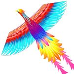 Mint’s Colorful Life Rainbow Phoenix Kite for Kids and Adults, Easy to Fly Large Beach Kites