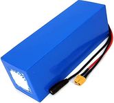 stdpcxz 24V 36V 48V Lithium Lon Electric Battery 10AH 12AH 15AH 20AH 30AH Lithium Ion Waterproof High Power BMS Protection Board for 200W 400W 500W 800W 1000W Motor XT60/Tplug 48V 12AH,XT60