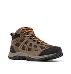 Columbia Men's Redmond 3 Mid WP waterproof mid rise hiking boots, Brown (Cordovan x Elk), 8 UK