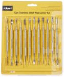 Rolson 59137 12 pc Wax Carver Set