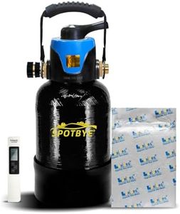 Filterelated Portable Deionized Water System for Spot Free Car Wash, Bypass Water Spot Remover Filter Kit for RV, Motorcycle, Boat and Solar Panels