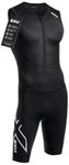 2XU Men's Core Sleeved Trisuit - Black/White - Large