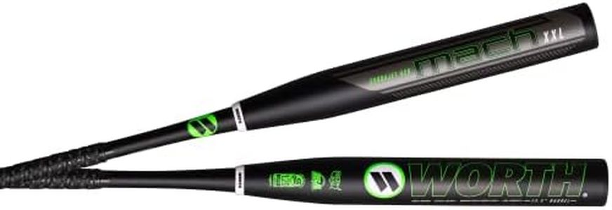 Worth | 2022 | MACH 1 | XXL | USSSA Slowpitch Softball Bat | 13.5" Barrel | 34" x 27 oz.