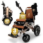 Majestic Electric Wheelchairs for Adults,Foldable Lightweight Electric Wheelchair,Light Weight Folding Power Chair for Seniors,Portable Motorized Wheelchair,Durable Ultra Light Wheel Chair