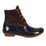 Sperry Top-Sider Women s Saltwater Core Tan Navy Rain Boot Tan/Navy 8 B(M) US