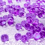 ScentRose 50g Polypack Water Ball Pearl Vase Filler Aqua Plant Magic Jelly Water Bullet Gel Beads (Purple)