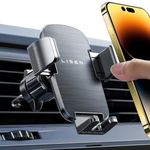 Car Phone Holder, Mobile Phone Holder for Cars, [360° Rotation] [Ultra Stable] iPhone Holder for Car, LISEN Car Phone Mount Air Vent for iPhone 16 15 14 13 Pro Max, Galaxy, All 4.0''-7.0'' Phones