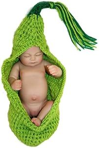 Wamdoll Miniature 10" Alive Beautiful Dreamer Newborn Baby Dolls Silicone Vinyl Full Body Washable for Girl