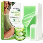Wax Strips, Body and Facial Waxing Strips for Hair Removal, Waxing for Face and Body (60 Count (Pack of 1))