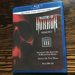 Masters of Horror: Vol. 3 Season 1 [Blu-ray]