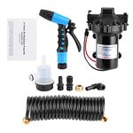 Washdown Deck Cleaning Pump Kit 12V 70 PSI Fresh Sea Water Flow 5.0 GPM 18.9 LPM for Caravan Rv Boat Marine Yacht