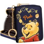 Koecya Credit Card Holder Wallet for Women - Teen Girls Cute Cartoon Leather Accordion Wallets for Kids Boys Female Multi Small RFID Card Holder Purse Aesthetic Cool Print Cartera Zipper,Weini