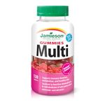 Jamieson Multivitamin Gummies for Women, 130 Gummies Mixed Berry Flavour. Supports Bone Health, Immunity, Energy, Hair, Skin Nails. With Biotin and Vitamin B12, Vegetarian, Non-GMO