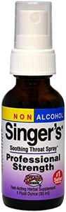 Herbs Etc - Singer's Saving Grace Soothing Throat Spray Professional Strength Alcohol Free - 1 fl. oz.