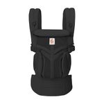 Ergobaby Baby Carrier Omni 360 Cool Air Mesh, 4-Positions for Newborn to Toddler (0-3 yrs), Ergonomic Child Carrier & Backpack, Onyx Black