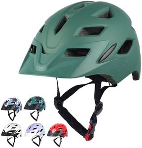 Bilaki Kids Bike Helmet, Adjustable Youth Boys Girls Helmets for Ages 3-5-8-14 Years (50-57cm), Child Helmet with Visor and LED Light, Lightweight Multi-Sport Bicycle Scooter Skate Cycling Helmets
