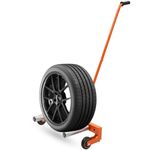 GarveeTech Tire Wheel Dolly, Adjustable Rolling Truck Tire Dolly, Tire Lift Tire Moving Cart Dolly for Changing Car, Truck, Skid Steer, and Trailer Tires, Tire Dolly for Workshop Garage