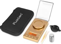 Fuzion Digital Milligram Scale 50g/ 0.001g, Portable Jewelry Scale, Gold Scale, Gem Scale, Micro Scale for Powders