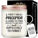 Maybeone Preceptor Gifts Nursing - A Truly Great Preceptor is Hard to Find - Lavender Scented Candle Gifts for Preceptors - Nurse Preceptor Gifts - Thank You Gifts for Preceptor