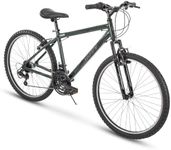 Huffy Hardtail Mountain Trail Bike 24 inch, 26 inch, 27.5 inch, 26 Inch Wheels/17 Inch Frame, Military Green Gloss