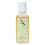 Sugandhim Jojoba Oil, Natural Skin Tightener & Hair Nourishment Oil, 1 x 50ml, Lubricating & Nourishing Oil, Healing Properties, Made In India