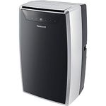 Honeywell Classic Portable Air Conditioner w Dehumidifier & Fan, Cools Rooms Up to 700 Sq. Ft. w Drain Pan & Insulation Tape, MN4CFS9 (Black/Silver)