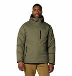 Columbia Mens Oak Harbor II Insulated Jacket, Stone Green, M