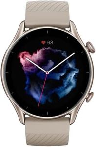 Amazfit GTR 3 46mm Smart Watch Sports Watch 150+ Sports Modes, GPS, Fitness Watch with Heart Rate, SpO2, Sleep, Stress Monitoring, AMOLED Display, 21 Days Battery Life, Alexa Built-in, Moonlight Grey