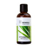 Sensoli Essential Oils 100ml - Pure and Natural Essential Oil for Aromatherapy & Diffusers (Citronella)