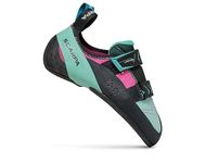 SCARPA Vapor V Climbing Shoe - Women's Dahlia/Aqua 38