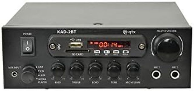 QTX | Digital Stereo Amplifier With Bluetooth Wireless Connectivity