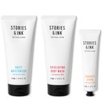 Stories & Ink Tattoo Care, The AM & PM Set for All Skin Types, Completely Hydrates, Protects and Enhances your Ink, Free from Parabens and Vegan Friendly