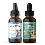 BUDDY'S BEST Complete Joint Care Bundle for Dogs | Dog Joint Aid & Relief Plus and All-Natural Anti-Inflammatory | 50ml Each | Enhanced Mobility & Pain Relief | Made in the UK