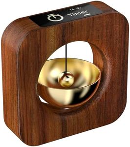 Elegant Wooden Pomodoro Timer Cube Original High-End Quality Desk Timer for Productivity & Focus, Ideal for Work & Study, Beautiful Decorative Object for Home or Office
