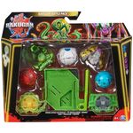 Bakugan Battle 5-Pack, Special Attack Octogan, Spidra, Hail, Nillious, Ventri; Customizable, Spinning Action Figures, Kids Toys for Boys and Girls 6 and up