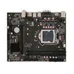 ASHATA B75A Motherboard, for Intel LGA 1155 Motherboard, ATX Gaming PC Motherboard for Desktop for Intel 2nd 3rd Gen for Core I3 I5, PCI E 16X M.2 Dual Channel DDR3