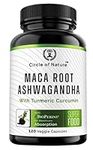 Maca Root 10,000 mg, Ashwagandha 60