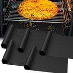 Oven Liners for Bottom of Oven- 5 Pack Stovetop Protector Mat, Oven Cover for Electric Stove, Heat Resistant Air Fryer Grill Baking Mat, Reusable Gas Toaster Microwave Oven Drip Liner Teflon Sheets