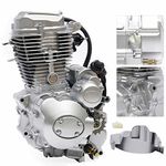 TBVECHI Engine Set 200cc 250cc CG250 Engine Motor & 5-Speed Manual Transmission CDI Dirt Bike 4-Stroke Vertical ATV Engine Single Cylinder